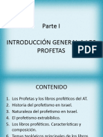 Introducción General A Los Profetas