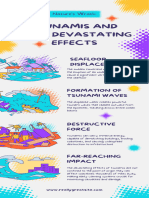 Blue and Purple Illustrative Natural Disasters Infographic