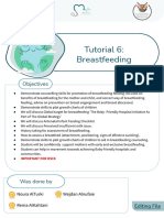 Tutorial 6 - Breastfeeding