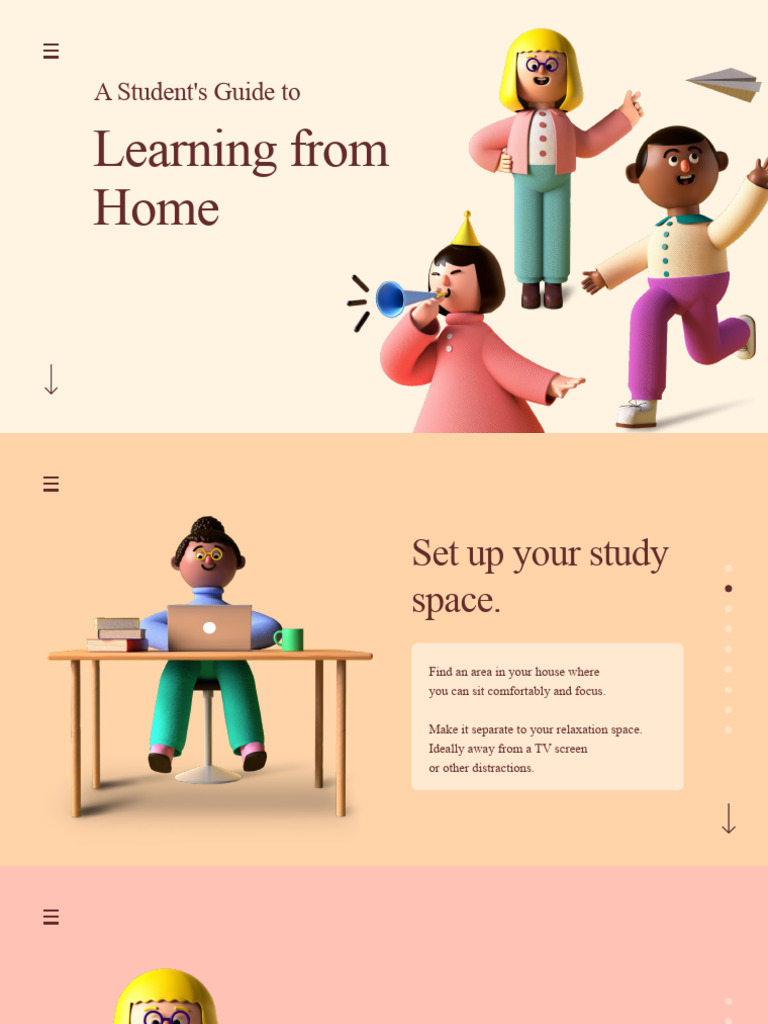 A Student's Guide To: Learning From Home | PDF | Self-Improvement
