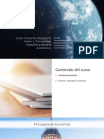 Sesión 2. Economía Empresarial 2023 - Principios y Sectores Economicos