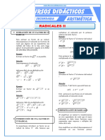 Extracción e Introducción en Un Radical para Tercero de Secundaria