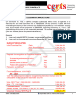 Accounting For Franchise Contracts