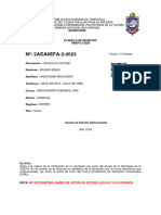 Nº: 2ADA6EFA-2-2023: Bachiller