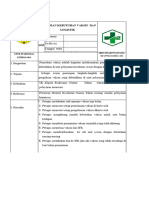 Sop Penyedian Kebutuhan Vaksin Dan Logistik