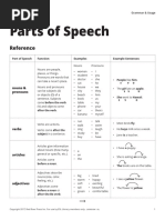 Parts of Speech