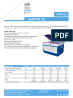 Luxdryer Led para Serigrafía Pefersa Catálogo