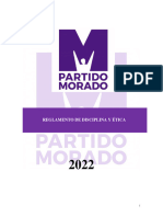 Reglamento de Disciplina y Ética Del Partido Morado