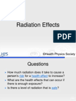 Radiation Effects: ©health Physics Society