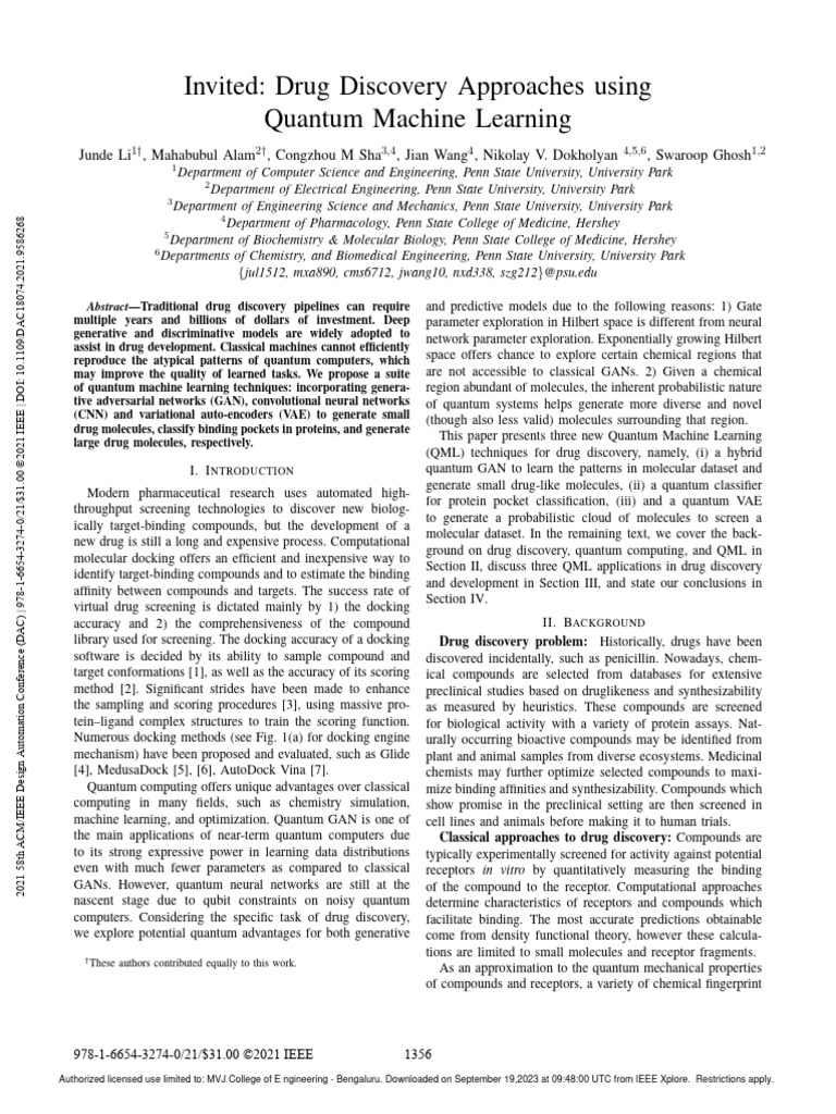 Quantum intelligence overview