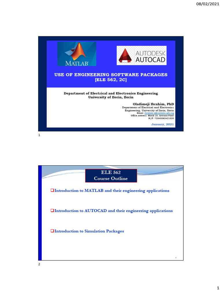 Ele 562 slide pdf matlab window computing 