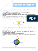 Révolution Et Rotation