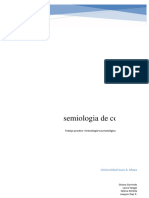 Semiologia de Columna Vertebral-Trabajo Practico Kinesiologia Traumatologica