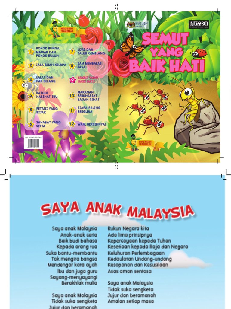 Kisah Baik Hati Semut dan Belalang | PDF | Pengembangan Diri ...