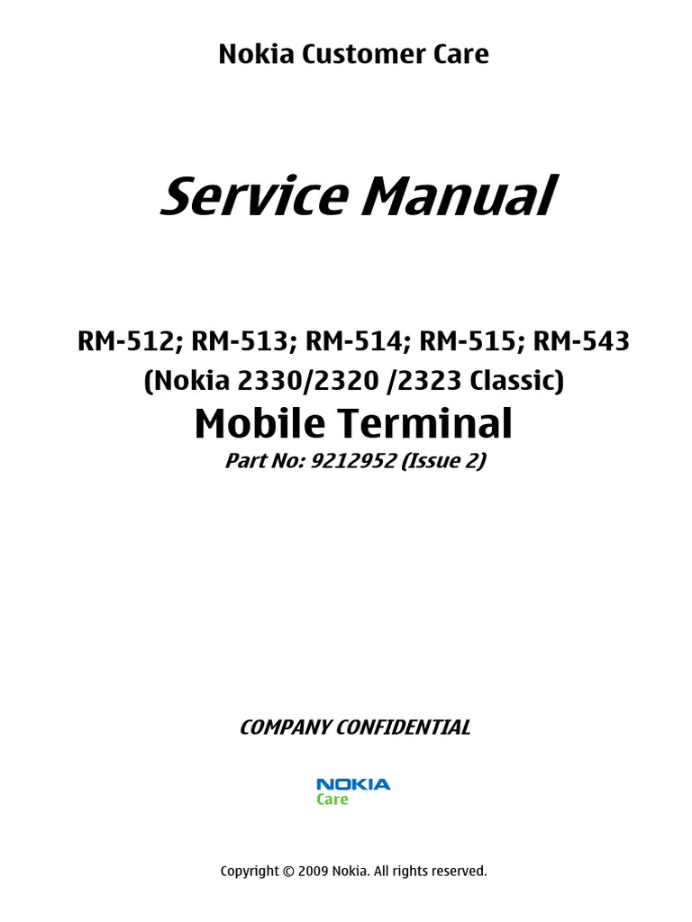 Nokia Rm512 | PDF | Electrostatic Discharge | Usb
