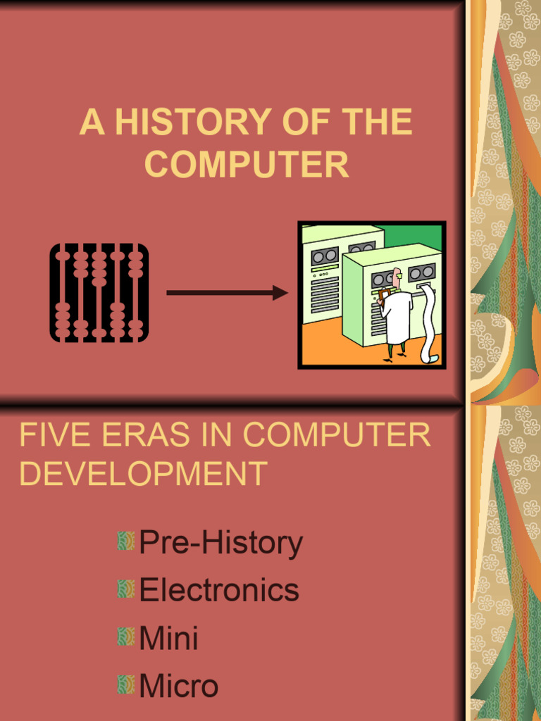 A History of The Computer | PDF