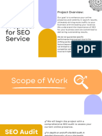 Project Proposal For SEO Service PDF