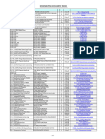 Engineering Document Index