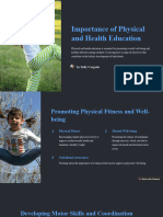 Importance of Physical and Health Education