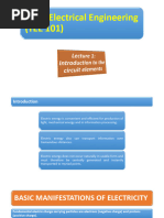 Lecture 1 - Introduction To Electrical Circuit Elements