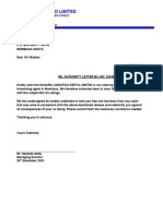 Authorization Letter