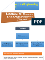 Lecture 12 - Thevenins Theorem and Nortons Theorem