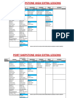 Extra Lessons - Intervention Programme 2