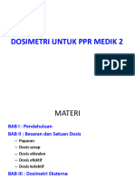C. Dosimetri PPR Medik 2