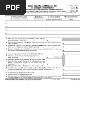 Form 4137