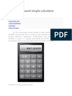 PIC16f877 Based Simple Calculator Project