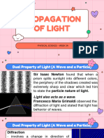 Propagation of Light: Physical Science - Week 3A