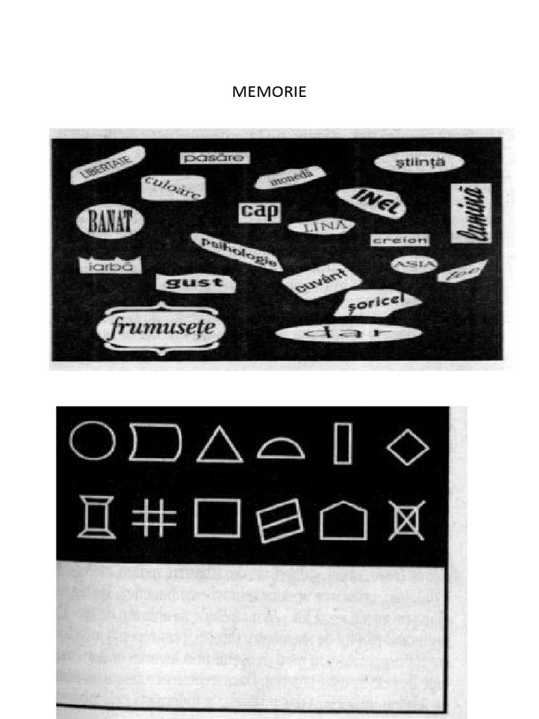 TEST MEMORIE | PDF