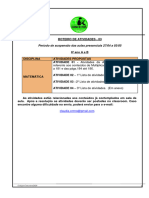 3º Roteiro de Atividades Matemática 27-04 A 03-05