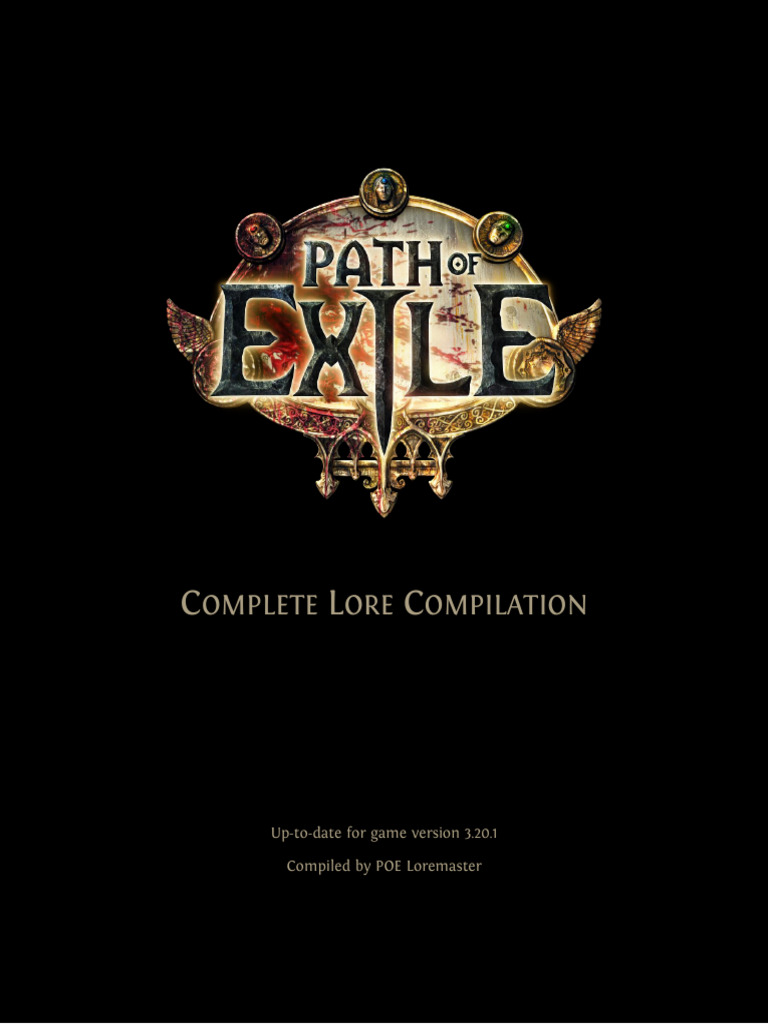 Complete Lore Guide for POE 3.20.1 | PDF
