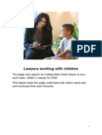 MOJ0601 Large Print Lawyers Working With Children