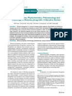 Traditional Uses, Phytochemistry, Pharmacology and Toxicology of Rhizoma Phragmitis: A Narrative Review