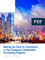 Making The Case For Investing in Sustainable Purchasing