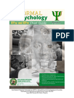 Abnormal Psychology Chief Guide 2022 2023