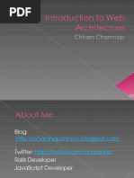 Introductiontowebarchitecture 090922221506 Phpapp01