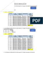 Tablas de Amortizacion