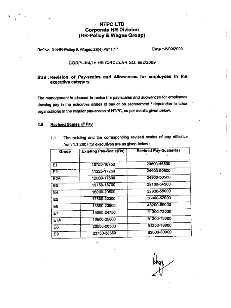 Pay Revision | PDF