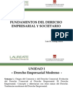 Origen y Evolucion Del Derecho Empresarial