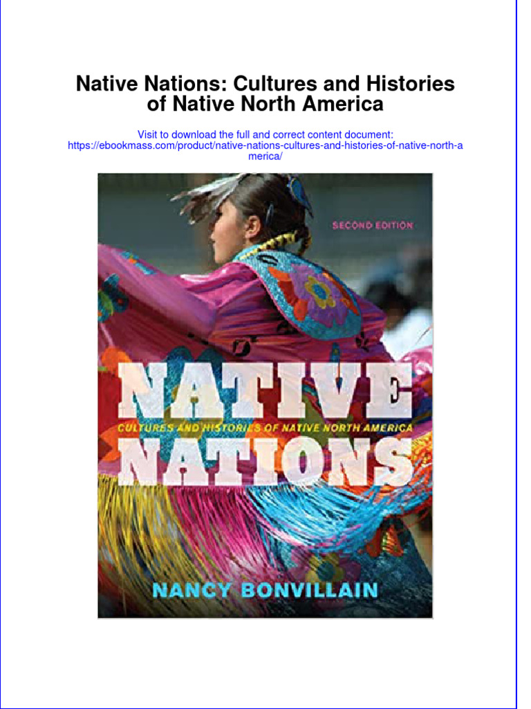 EBook Native Nations Cultures and Histories of Native North America PDF ...