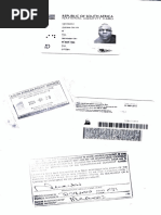 South African National ID Card Example | PDF | Identity Document | Privacy