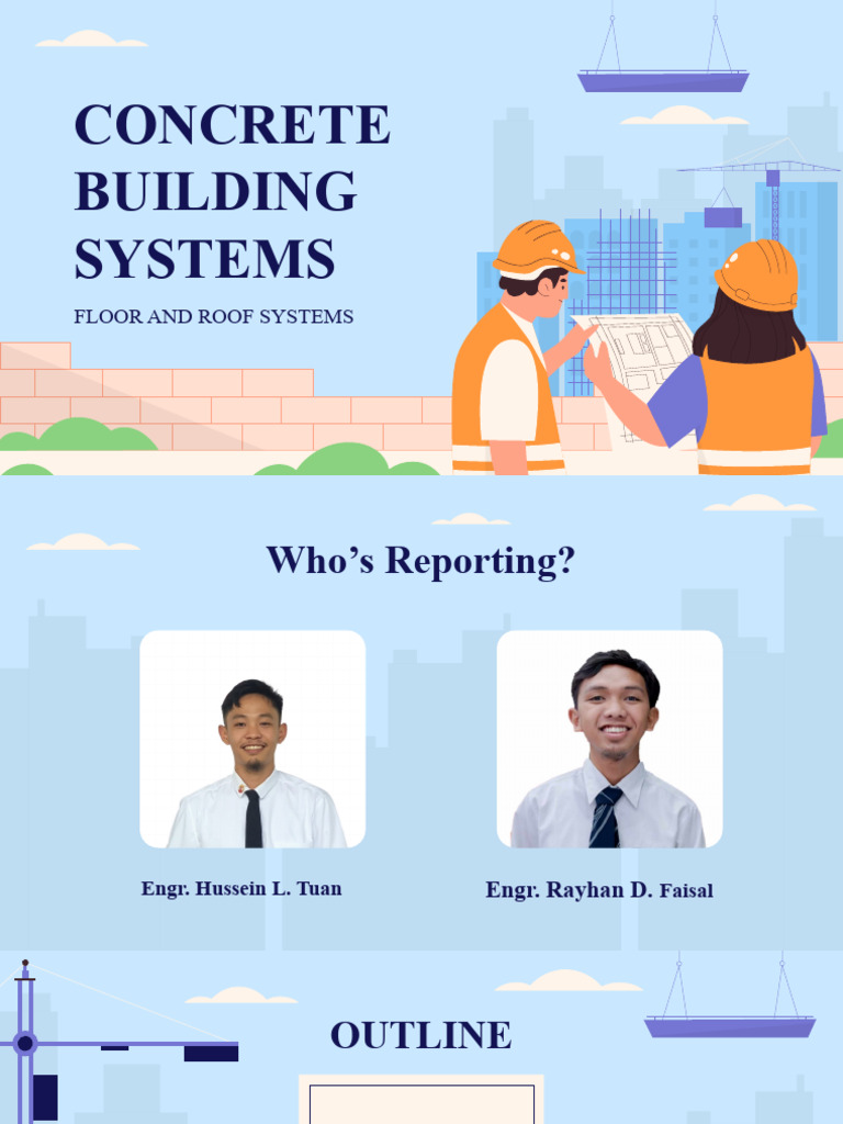 Group 1 - Floor and Roof Systems | PDF | Reinforced Concrete | Concrete