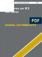 Lectures On K3 Surfaces (PDFDrive)