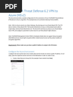 IKEv2 VPN Setup for Azure with Palo Alto | PDF