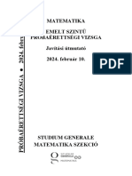 2024 Matematika Nyilt Emelt Megoldokulcs Végleges