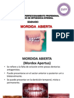 Seminario de Mordida Abierta