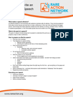 Nord Ran Toolkit 2016 Write Effective Speech PDF
